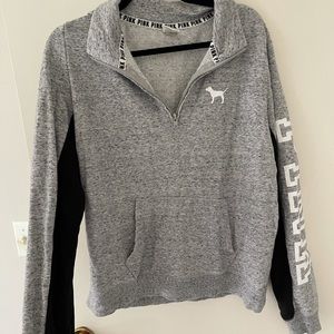 {PINK Victoria Secret Half Zip}